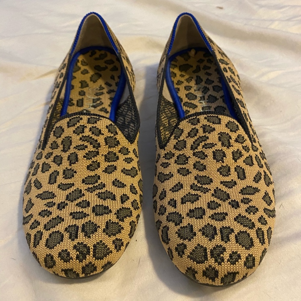 Rothy’s spotted loafers